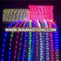 IP65 white color changing led rope light for outdoor decoration