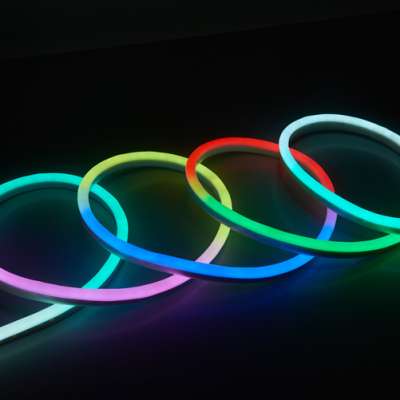 holiday decorative ip65 5050 strip rgb led neon flex for outdoor indoor lighting