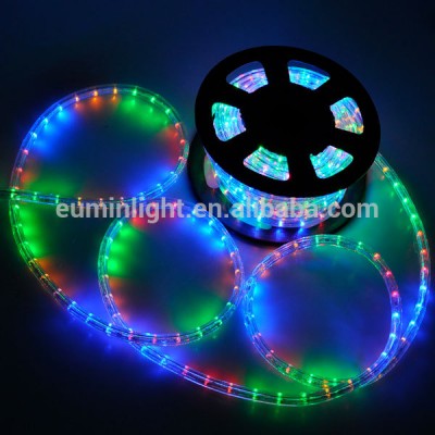 wedding decoration 2 wire color changing led rope light