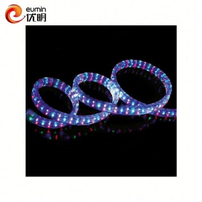 China Manufacturer AC220V/110V IP65 led rope light 50m-roll